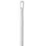 Vikan Ergonomische Aluminium Steel 130cm Van Geanodiseerd Aluminium En Polypropyleen 1310xø 31mm Wit