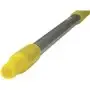 Vikan Ergonomische Aluminium Steel 130cm Van Geanodiseerd Aluminium En Polypropyleen 1310xø 31mm Geel