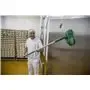 Vikan Ergonomische Aluminium Steel 150cm Groen