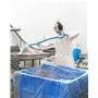 Vikan Ergonomische Schop Met Lange Steel En Groot Blad Van Polypropyleen Hoogte 1310mm 380x340x90mm Blauw