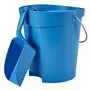 Vikan Rechte Medium 1 Liter Handschep Van Polypropyleen 340x120x110mm Blauw