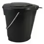 Vikan Emmerdeksel Voor 6 Liter Emmer Polypropyleen 295x250x20mm Zwart