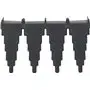 Vikan Wandhouder Polypropyleen 240x170x60mm Zwart