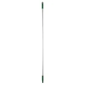 Vikan Hygiene Aluminium Steel - 1460mm - Ø25mm - Groen - met Schroefdraad