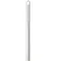 Vikan Hygiene Aluminium Steel - 1460mm - Ø25mm - Wit - met Schroefdraad