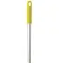 Vikan Hygiene Aluminium Steel - 1460mm - Ø25mm - Geel - met Schroefdraad