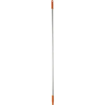 Vikan Hygiene Aluminium Steel - 1460mm - Ø25mm - Oranje - met Schroefdraad