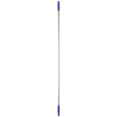 Vikan Hygiene Aluminium Steel - 1460mm - Ø25mm - Paars - met Schroefdraad