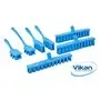 Vikan UST Vloerveger - Blauw - Medium Vezels - 400mm
