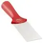Vikan Hygiene Handschraper met RVS Blad - Rood - 50mm - met Schroefdraad