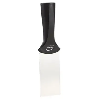 Vikan Hygiene Handschraper met RVS Blad - Zwart - 50mm - met Schroefdraad