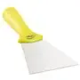 Vikan Hygiene Handschraper met RVS Blad - Geel - 100mm - met Schroefdraad