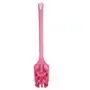 Vikan UST Afwasborstel met Lange Steel - Roze - Harde Vezels - 395mm