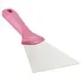 Vikan Hygiene Handschraper met RVS Blad - Roze - 100mm