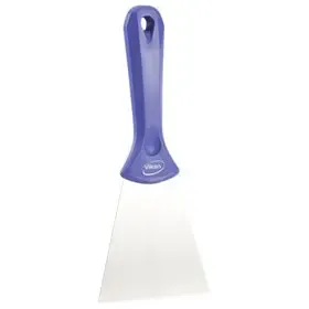 Vikan Hygiene Handschraper met RVS Blad - Paars - 100mm