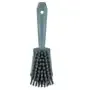 Vikan Hygiene Afwasborstel met Korte Steel - Grijs - Harde Vezels - 270mm