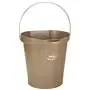 Vikan Hygiene Emmer met Schenktuit - Bruin - Maatverdeling - 12ltr