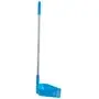 Vikan Hygiene Stofblik met Rechtopstaande Aluminium Steel 75cm - Blauw - 330mm