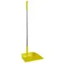 Vikan Hygiene Stofblik met Rechtopstaande Aluminium Steel 75cm - Geel - haaks - 330mm