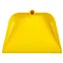 Vikan Hygiene Stofblik met Rechtopstaande Aluminium Steel 75cm - Geel - haaks - 330mm