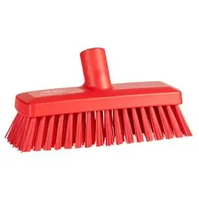 Vikan Hygiene Luiwagen - Compact - Rood - Hard - 225mm