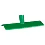 Vikan Hygiene Nylon Schraper-Duwer - Groen - met Steelaansluiting - 270mm