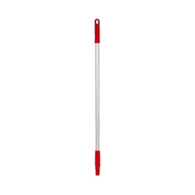 Vikan Hygiene Aluminium Steel - 840mm - Ø22mm - Rood - met Schroefdraad