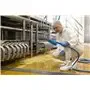 Vikan Hygiene Handborstel met Waterdoorvoer - Blauw - Hard - 330mm