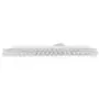 Vikan Hygiene Medium Veger voor Stofblik met Lange Steel - 250 mm - Wit