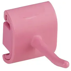 Vikan Hygiene Enkele Haak voor Hi-Flex Ophangsysteem - Roze - 41 - 5mm