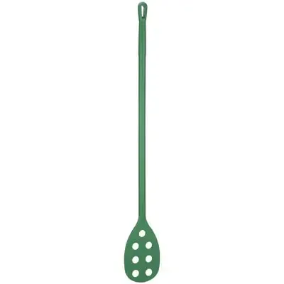 Vikan Hygiene Roerspatel met Geperforeerd Blad - Metaaldetecteerbaar - Groen - Ø31mm - 1200mm