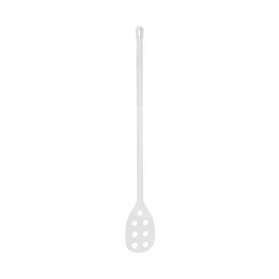 Vikan Hygiene Roerspatel met Geperforeerd Blad - Metaaldetecteerbaar - Wit - Ø31mm - 1200mm