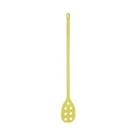 Vikan Hygiene Roerspatel met Geperforeerd Blad - Metaaldetecteerbaar - Geel - Ø31mm - 1200mm