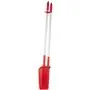 Vikan Hygiene Combinatieset Stofblik 350mm - Rood - met Medium Veger 250mm en ALU Steel 840mm