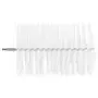 Vikan Hygiene Pijpenborstel voor Flexibele Kabel - Wit - Medium Vezels - Ø120mm - 210mm
