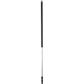 Vikan Transport Aluminium Steel met Waterdoorvoer - 1/2" Nippel - 1565mm - Ø31mm - Zwart