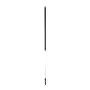 Vikan Transport Aluminium Steel met Waterdoorvoer - 1/2" Nippel - 1565mm - Ø31mm - Zwart