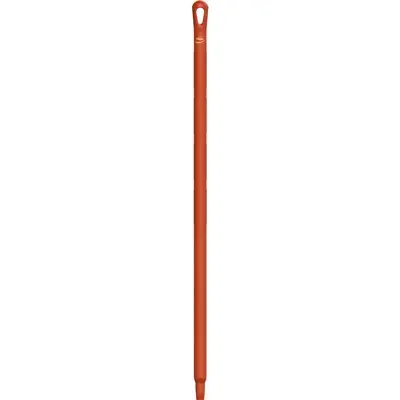 Vikan Hygiene Kunststof Korte Steel - 1.000mm - Ø32mm - Rood
