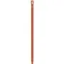Vikan Hygiene Kunststof Korte Steel - 1.000mm - Ø32mm - Rood
