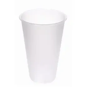 Milkshakebekers "Herbruikbaar" 400ml (16oz), PP Ø 9 x 13,5 cm Transparant -Horecavoordeel.com-