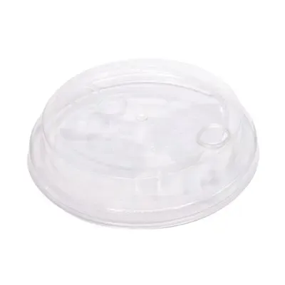 Travellids voor milkshakebekers "herbruikbaar", PP Ø 9 cm transparant -Horecavoordeel.com-