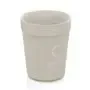 Herbruikbare bekers Circulcup 300 ml, PP Ø 8 x 10 cm beige graphite "Circulware" -Horecavoordeel.com-