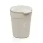 Herbruikbare bekers Circulcup 300 ml, PP Ø 8 x 10 cm beige graphite "Circulware" -Horecavoordeel.com-