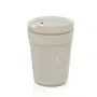 Herbruikbare bekers Circulcup 300 ml, PP Ø 8 x 10 cm beige graphite "Circulware" -Horecavoordeel.com-