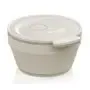 Herbruikbare Bekers Circulcup 100ml PP Ø 8 x 4,1cm Beige Graphite "Circulware" -Horecavoordeel.com-