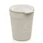Herbruikbare Bekers Circulcup 200ml PP Ø 8 x 7,1cm Beige Graphite "Circulware" -Horecavoordeel.com-