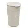 Herbruikbare Bekers Circulcup 400ml PP Ø 8 x 14,1cm Beige Graphite "Circulware" -Horecavoordeel.com-