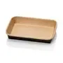 Kraft Bakjes 500ml Bruin/Zwart 168 Serie Rechthoek 168 x 118 x 38mm -Horecavoordeel.com-