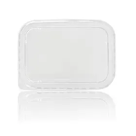 Deksels 168 Serie PP Transparant Rechthoek 168 x 118mm -Horecavoordeel.com-