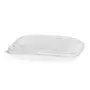 Deksels 168 Serie PP Transparant Rechthoek 168 x 118mm -Horecavoordeel.com-